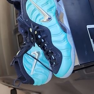 Nike Air Foamposite pro, Island Green/MLTC Platinum